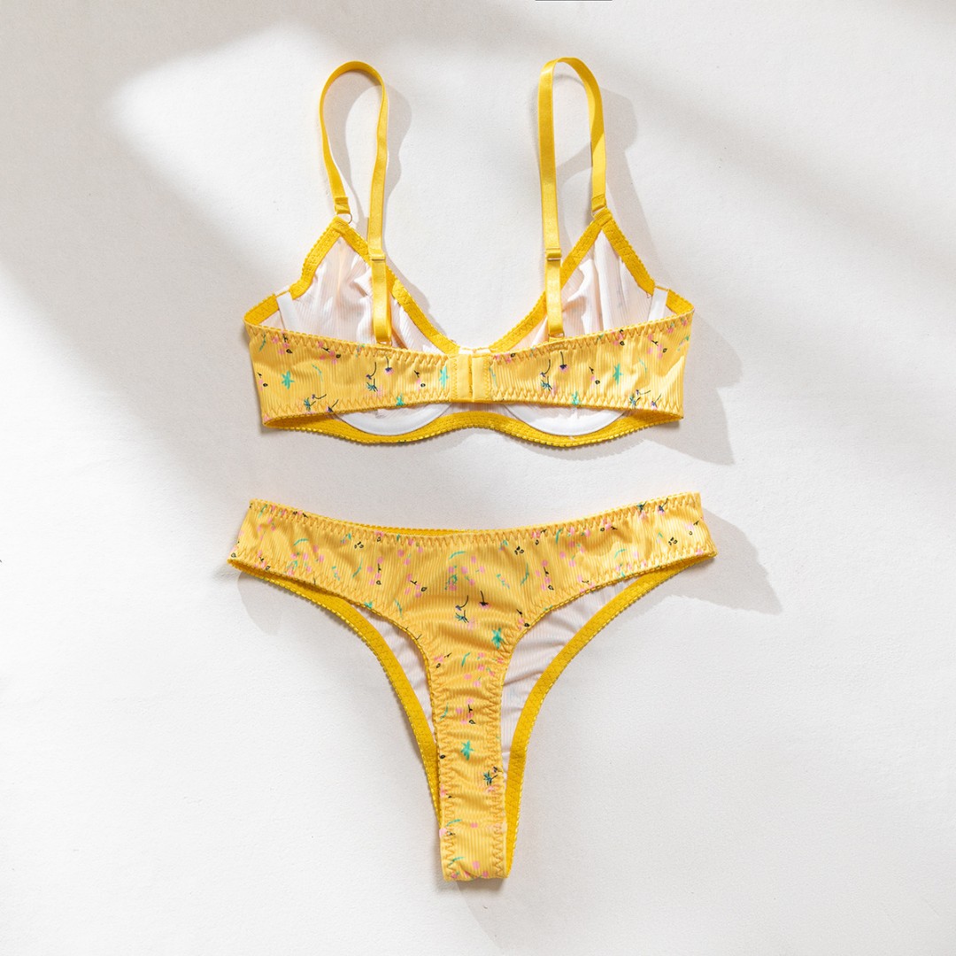 Жіночий комплект Nature yellow фото 2