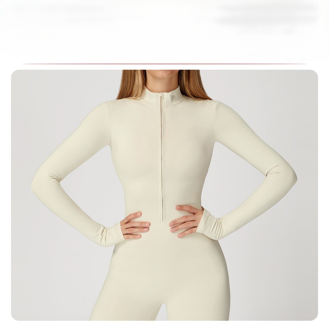 Теплий жіночий спортивний комбінезон на флісі Ona milk фото 2