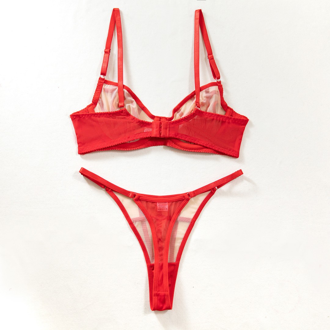 Жіночий комплект Elegance red фото 2