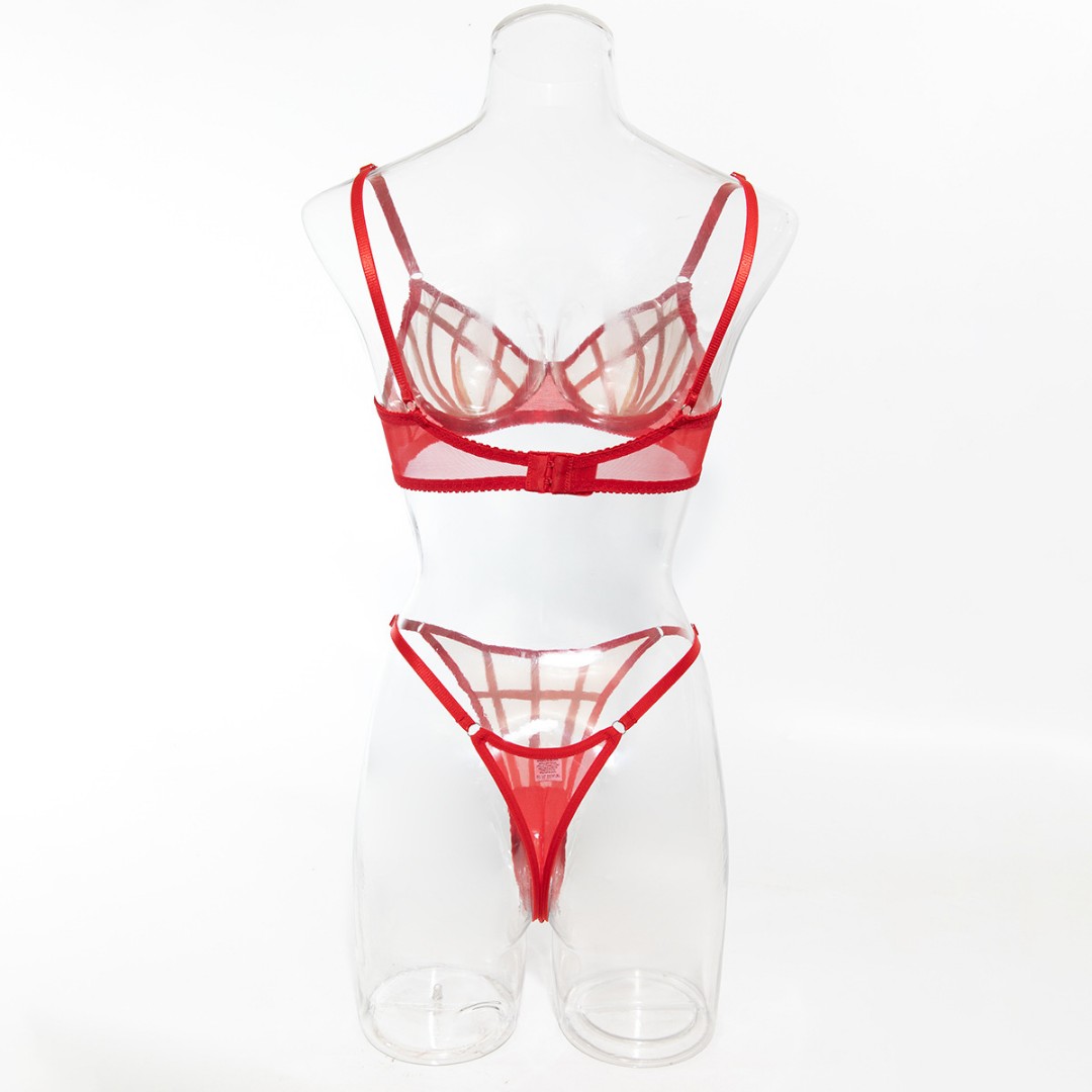 Жіночий комплект Elegance red фото 4