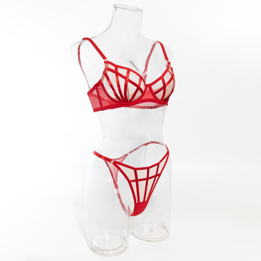 Жіночий комплект Elegance red фото 5