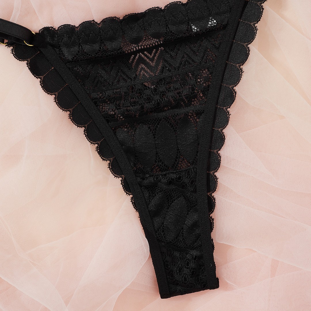 Жіночий комплект Amina black фото 4