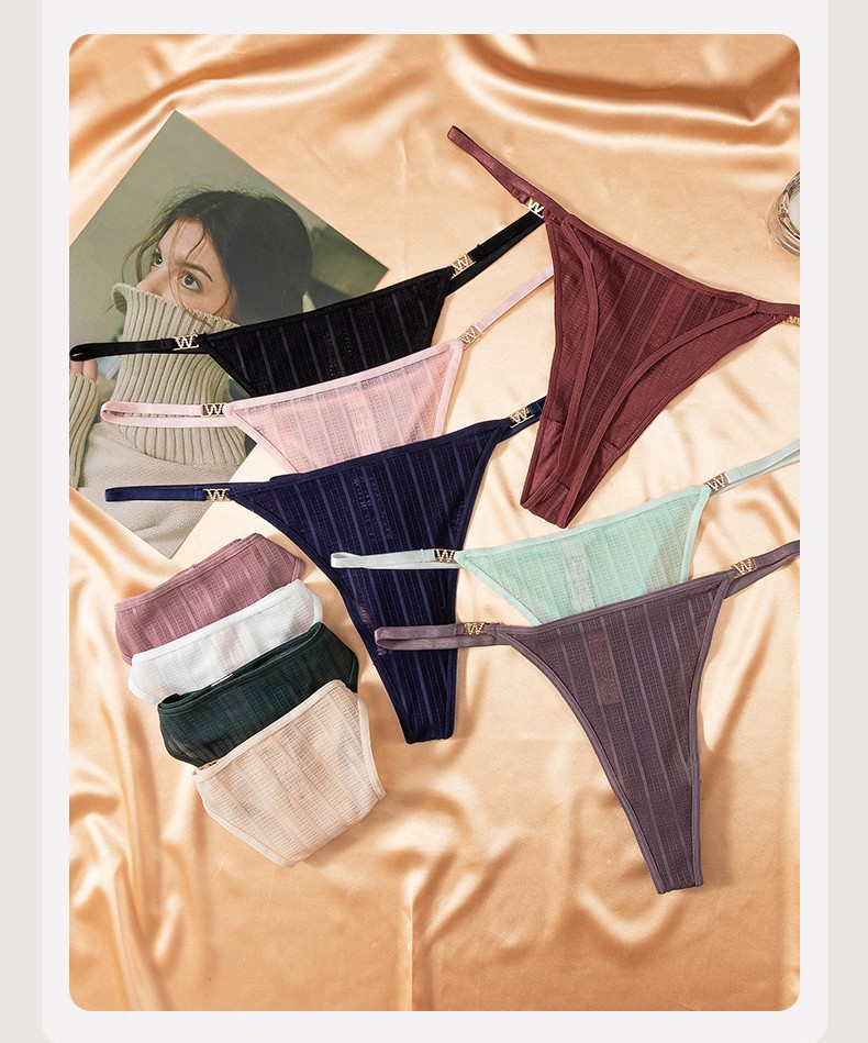 Стрінги  Stripe light pink фото 2