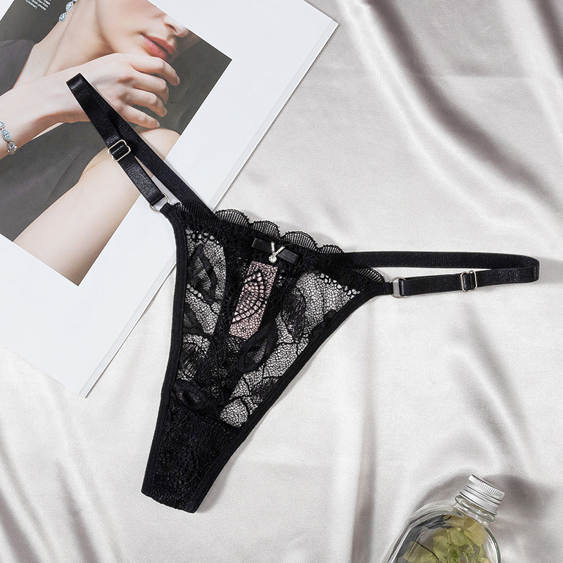 Стрінги Amber black фото 1