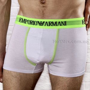 undefined Чоловічі боксери Emporio Armani White Green undefined