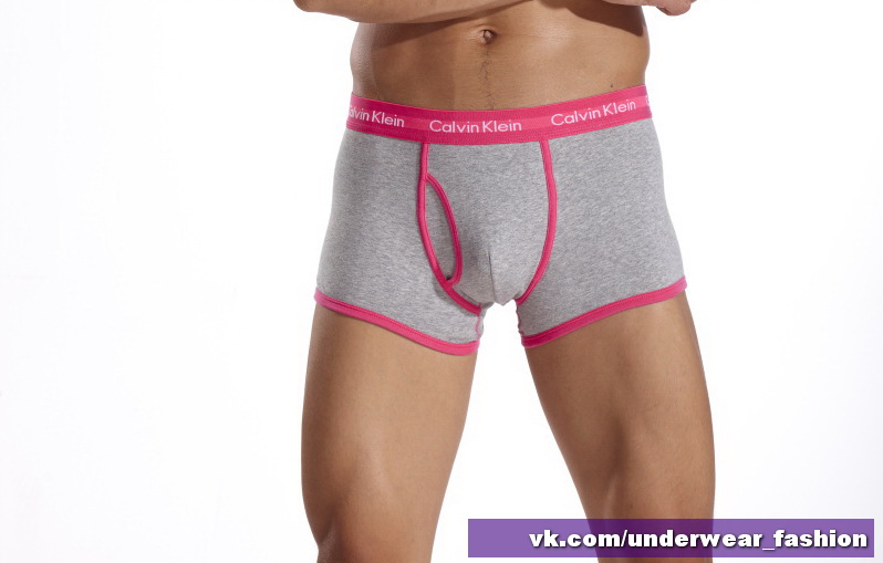 Чоловічі боксери Calvin Klein 365 Grey Pink фото 2