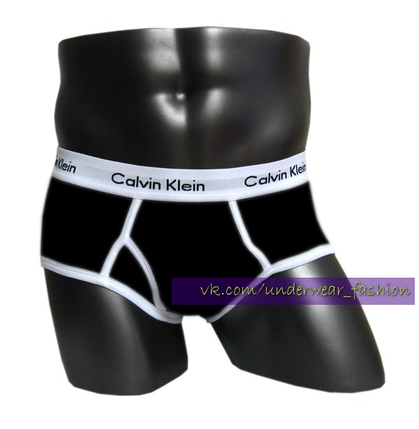 Чоловічі труси брифи Calvin Klein 365 Black White фото 2