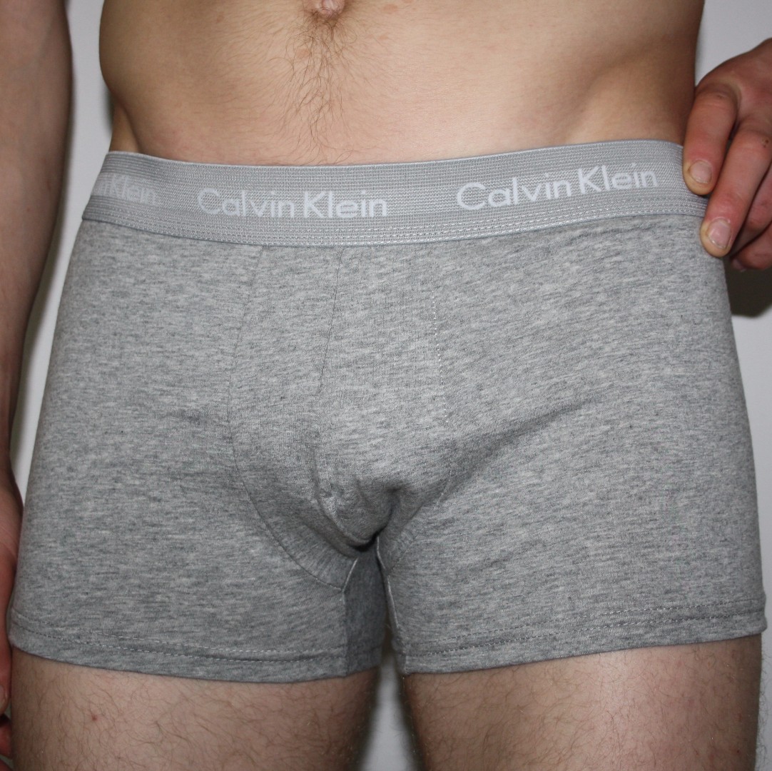 Чоловічі боксери Calvin Klein 365 сірі NEW фото 2