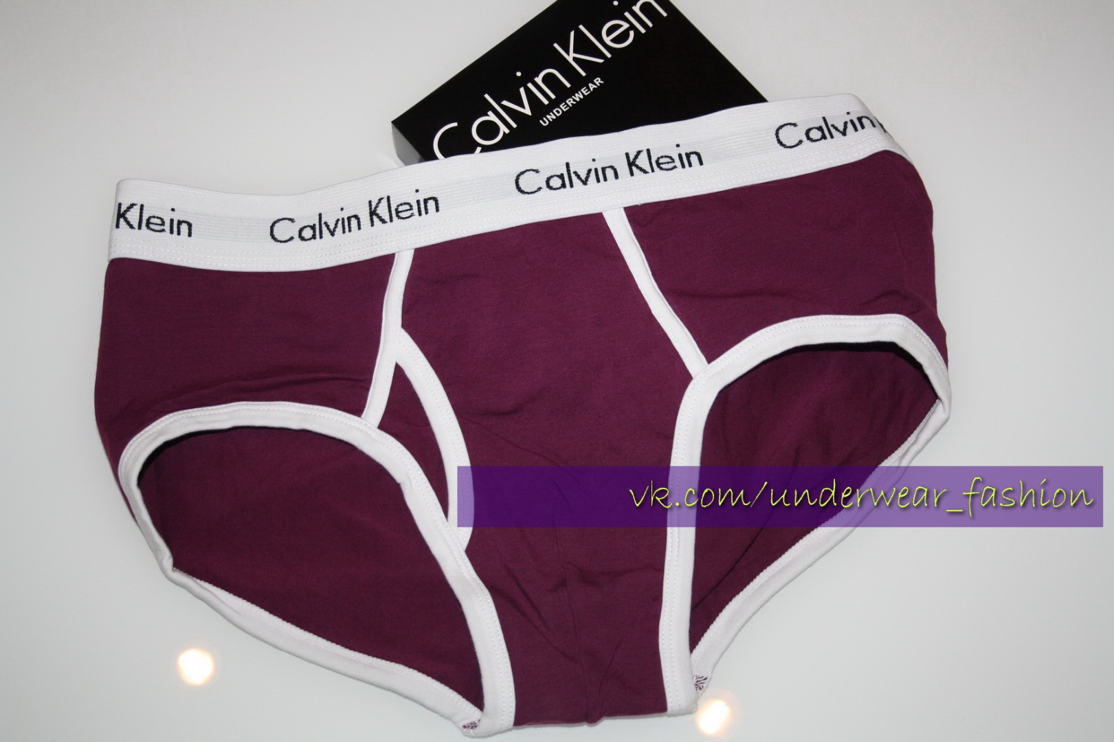 Чоловічі труси брифи Calvin Klein 365 Violet Brief фото 2
