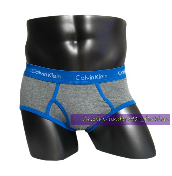 Чоловічі труси брифи Calvin Klein 365 Grey Blue Brief фото 2