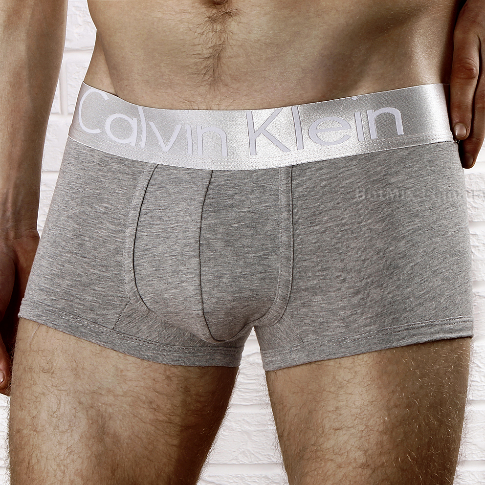 Чоловічі боксери Calvin Klein Boxer Steel Grey фото 1