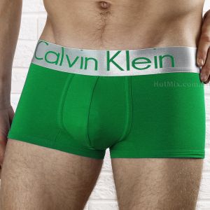 undefined Чоловічі боксери Calvin Klein Boxer Steel Green undefined