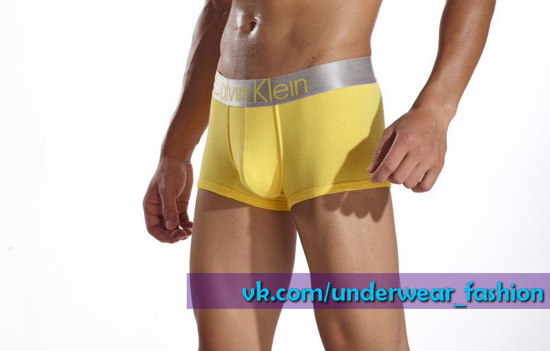 Чоловічі боксери Calvin Klein Boxer Steel Yellow фото 5