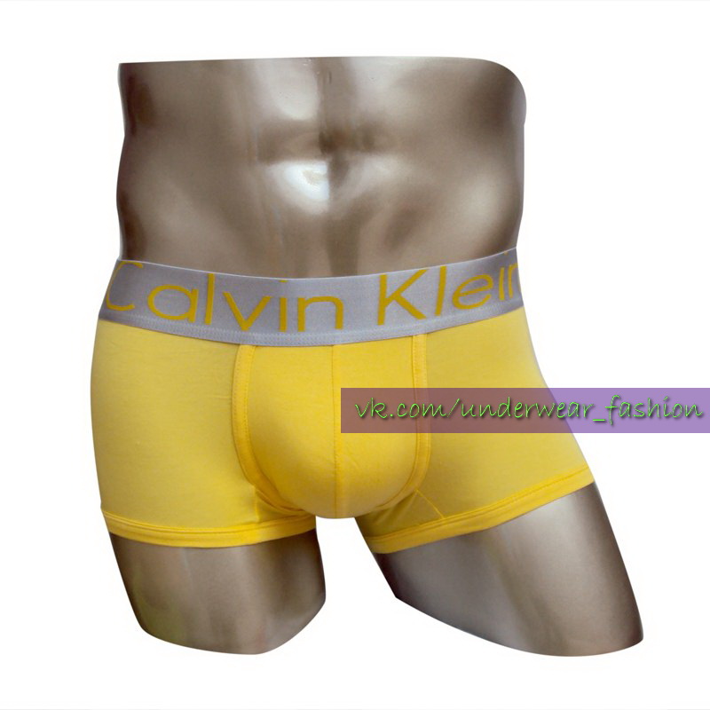 Чоловічі боксери Calvin Klein Boxer Steel Yellow фото 2