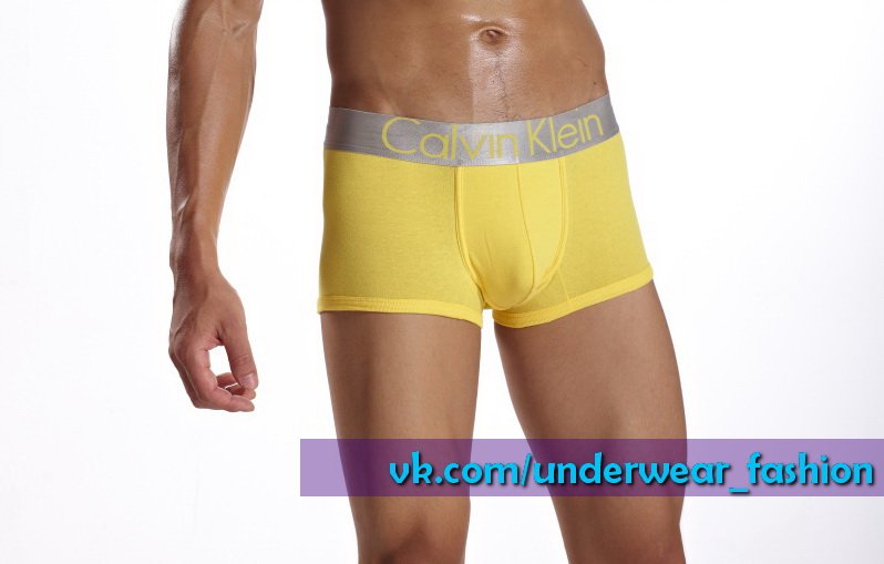 Чоловічі боксери Calvin Klein Boxer Steel Yellow фото 6