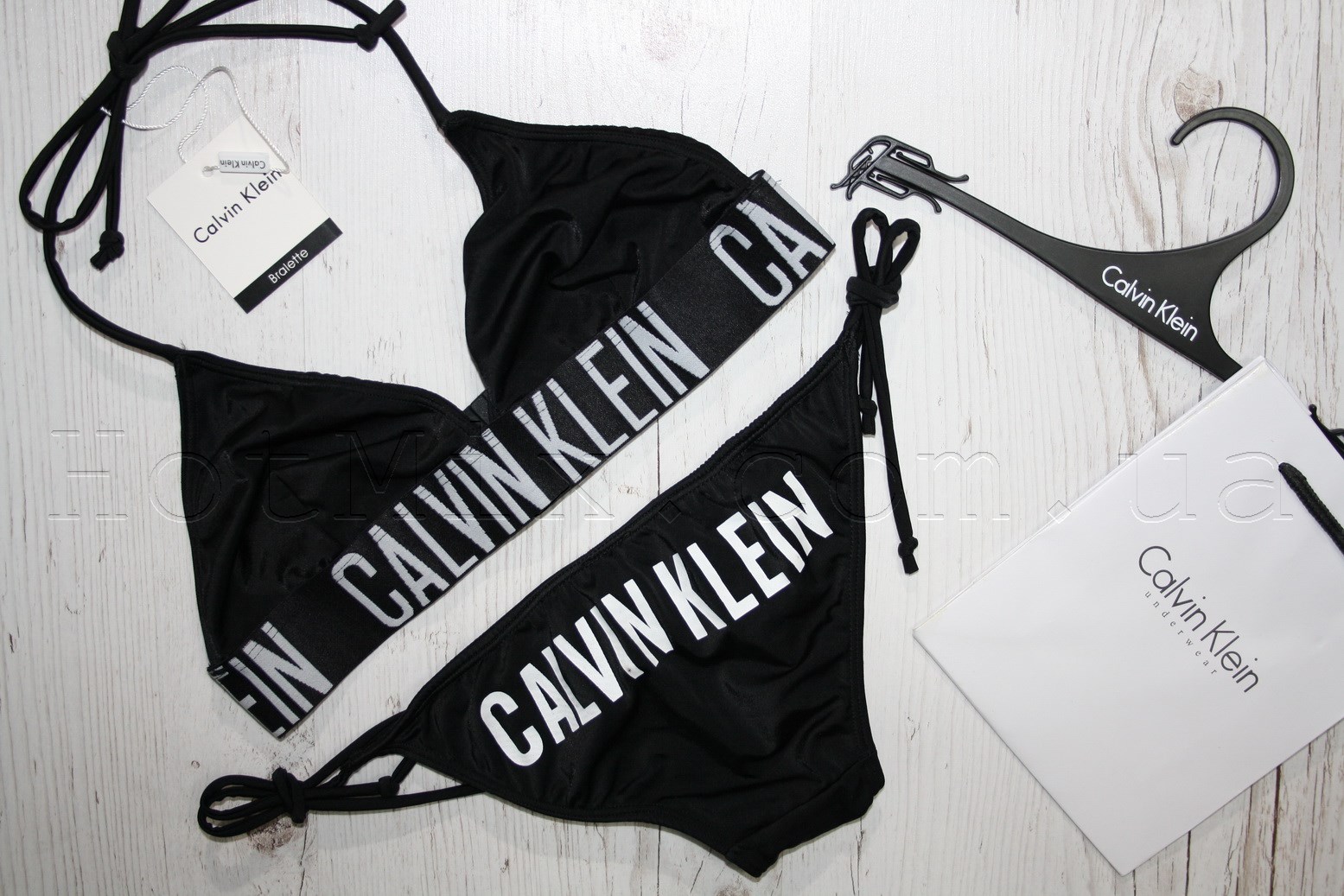 Купальник Calvin Klein чорний фото 5