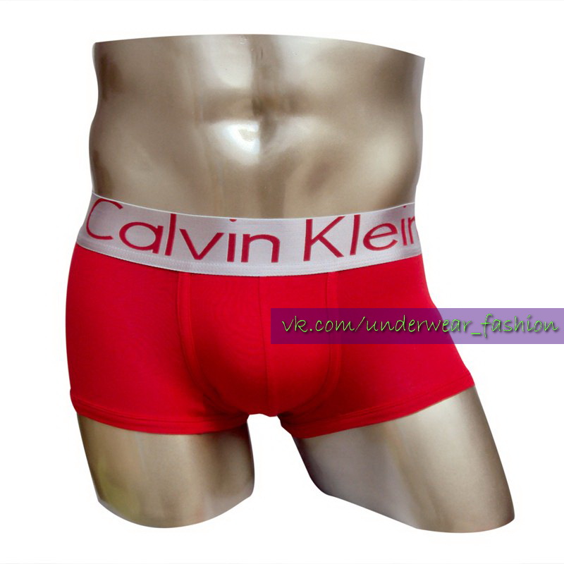 Чоловічі труси боксери Calvin Klein Boxer Steel Red фото 2