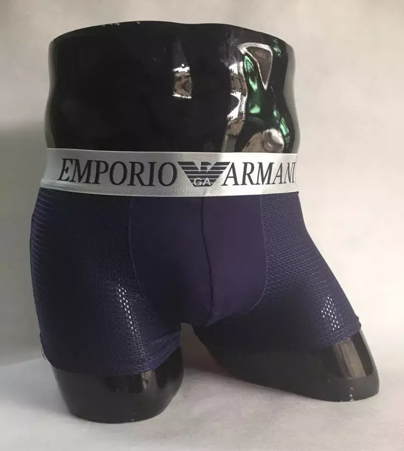 Чоловічі боксери сині, що дихають Emporio Armani фото 2