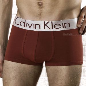 undefined Чоловічі боксери Calvin Klein Boxer Steel Brown undefined
