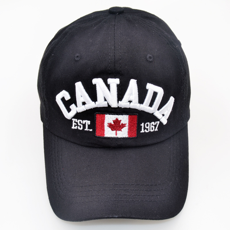 Кепка тракер бейсболка Canada чорна фото 2