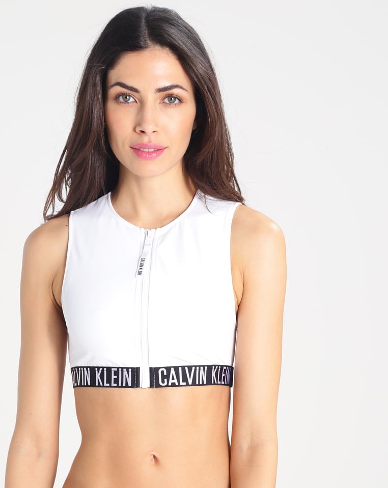 Купальник Calvin Klein Intense Power білий жилет фото 2