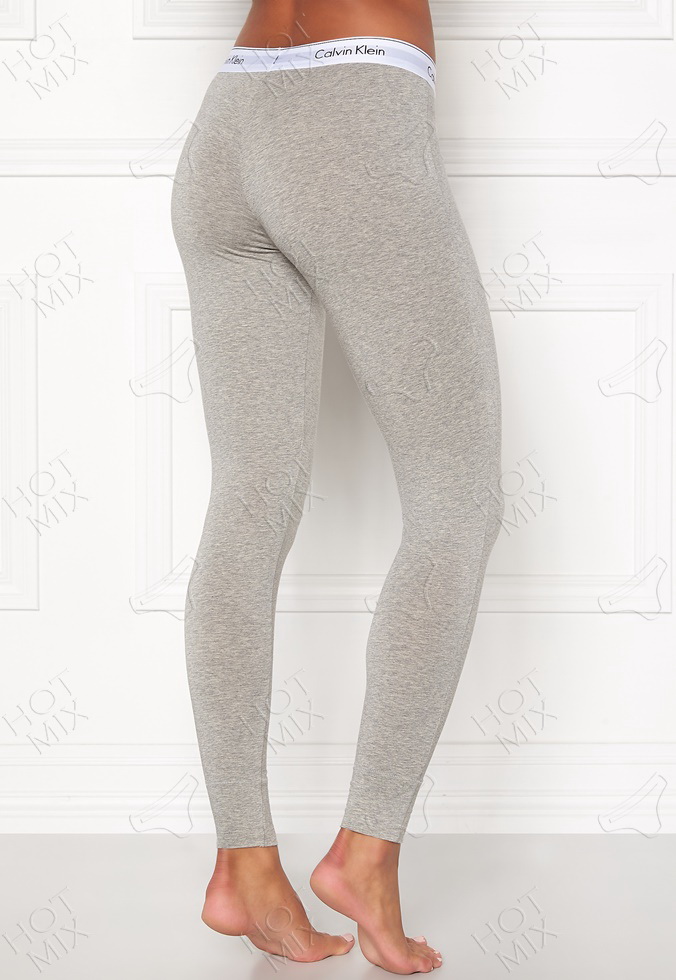 Комплект Calvin Klein топ лосини сірий фото 4