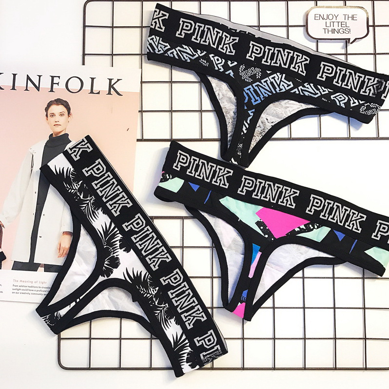 Стрінги Pink листя фото 5