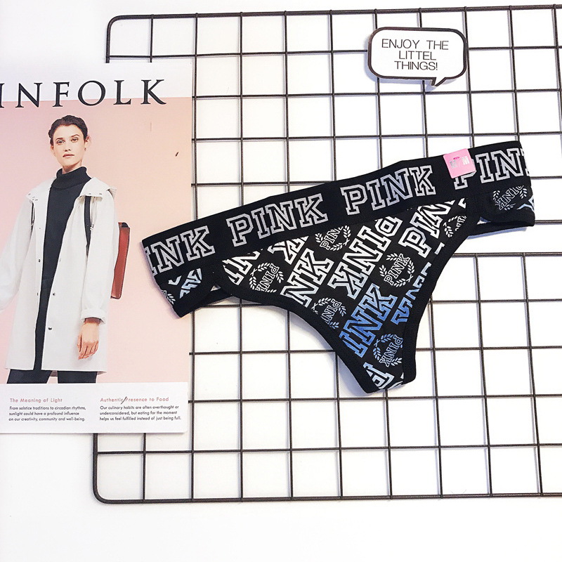 Стрінги Pink листя фото 4