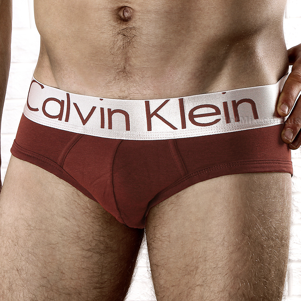 Чоловічі труси брифи Calvin Klein Brief Steel Brown фото 1