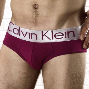 undefined Чоловічі труси брифи Calvin Klein Brief Steel Purple undefined