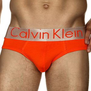 undefined Чоловічі труси брифи Calvin Klein Brief Steel Orange undefined