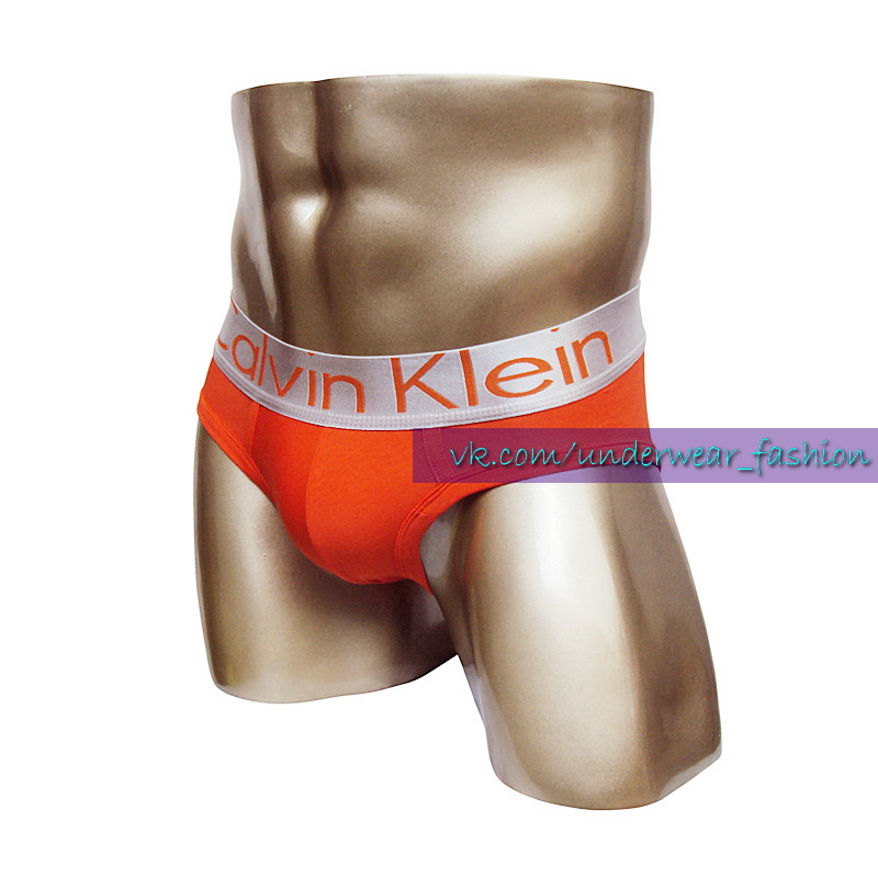 Чоловічі труси брифи Calvin Klein Brief Steel Orange фото 3
