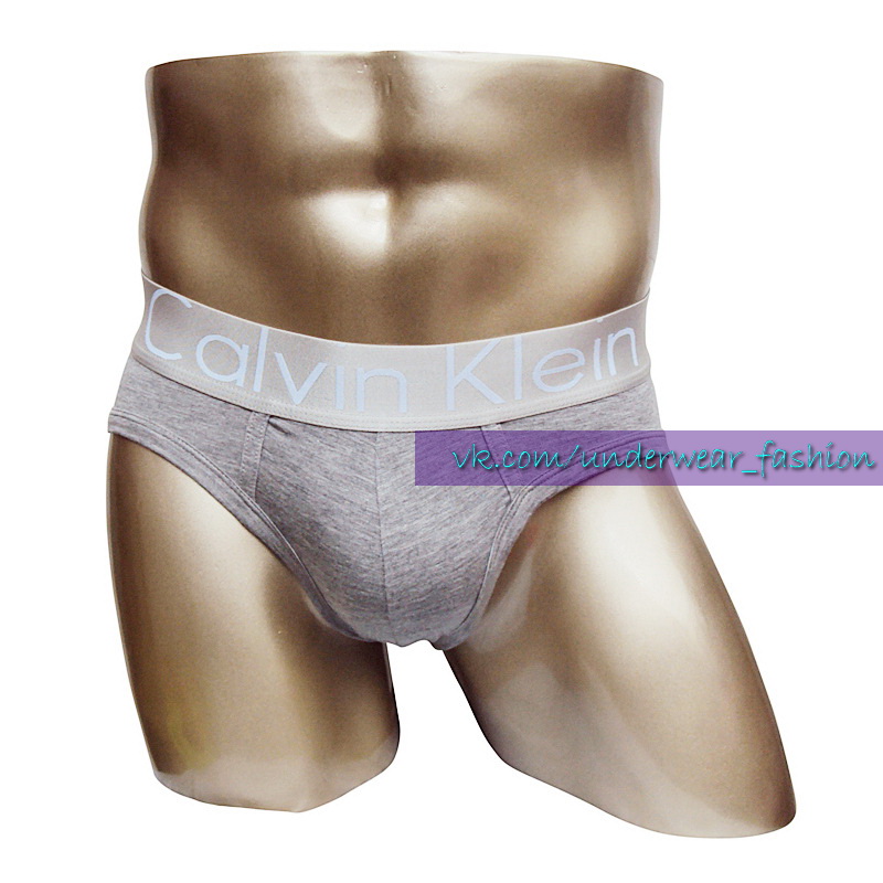 Чоловічі труси брифи Calvin Klein Brief Steel Grey фото 2