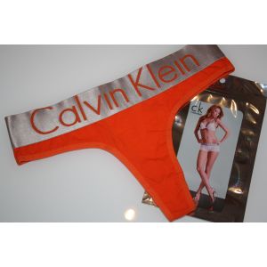 undefined Женские стринги оранжевые Calvin Klein Steel Orange undefined