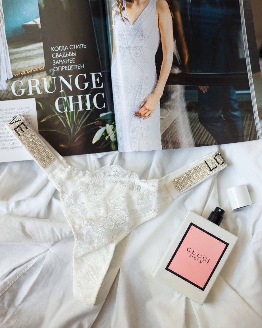 Стрінги безшовні VS white lace фото 4