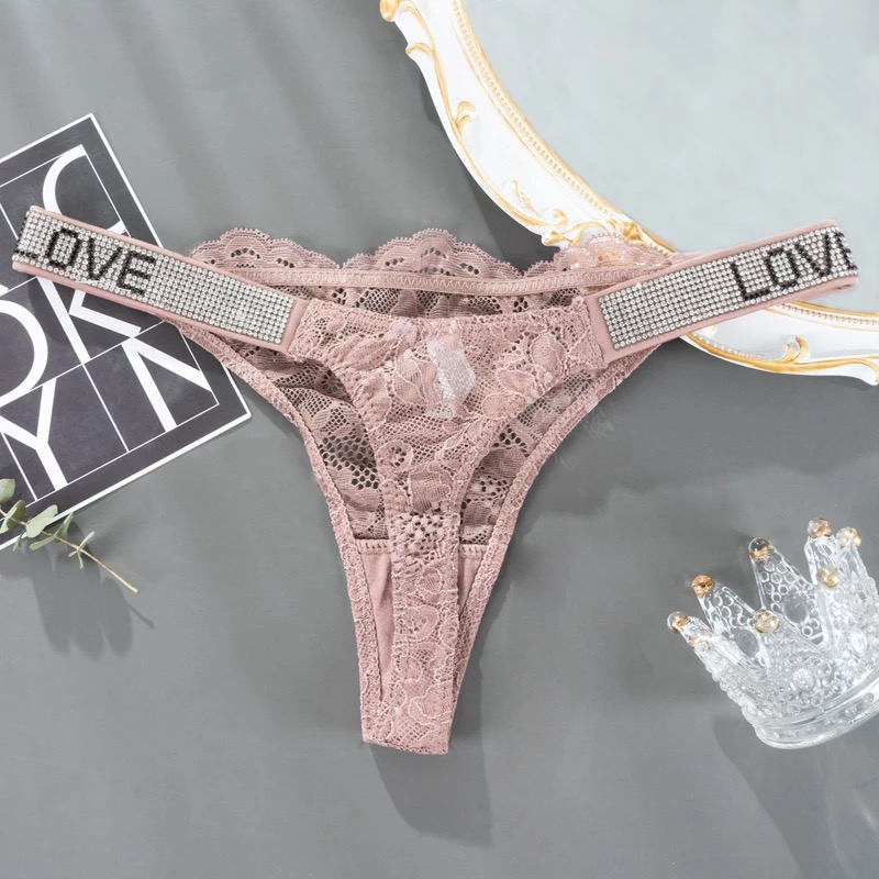 Стрінги безшовні VS nude lace фото 5