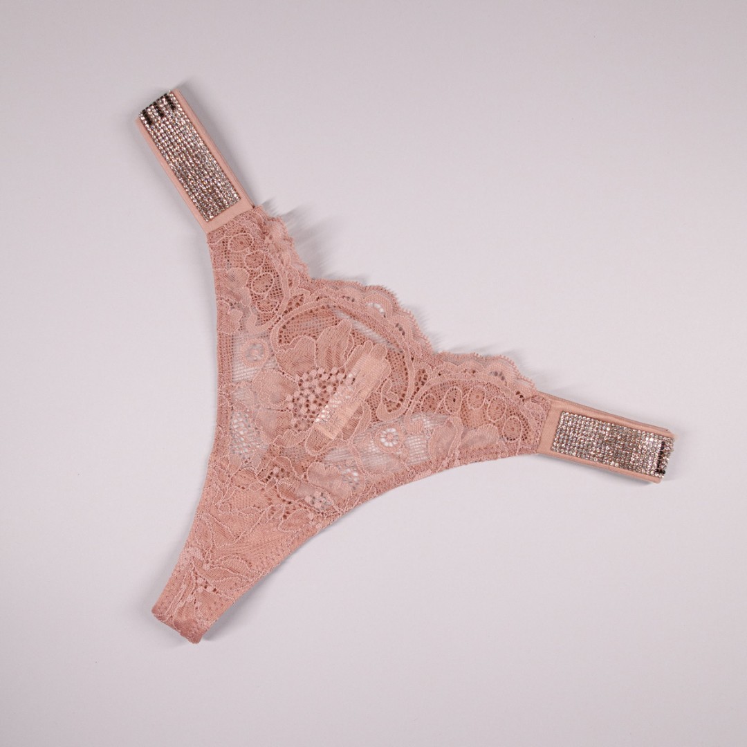 Стрінги безшовні VS nude lace фото 2