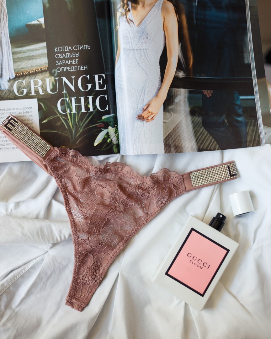 Стрінги безшовні VS nude lace фото 3