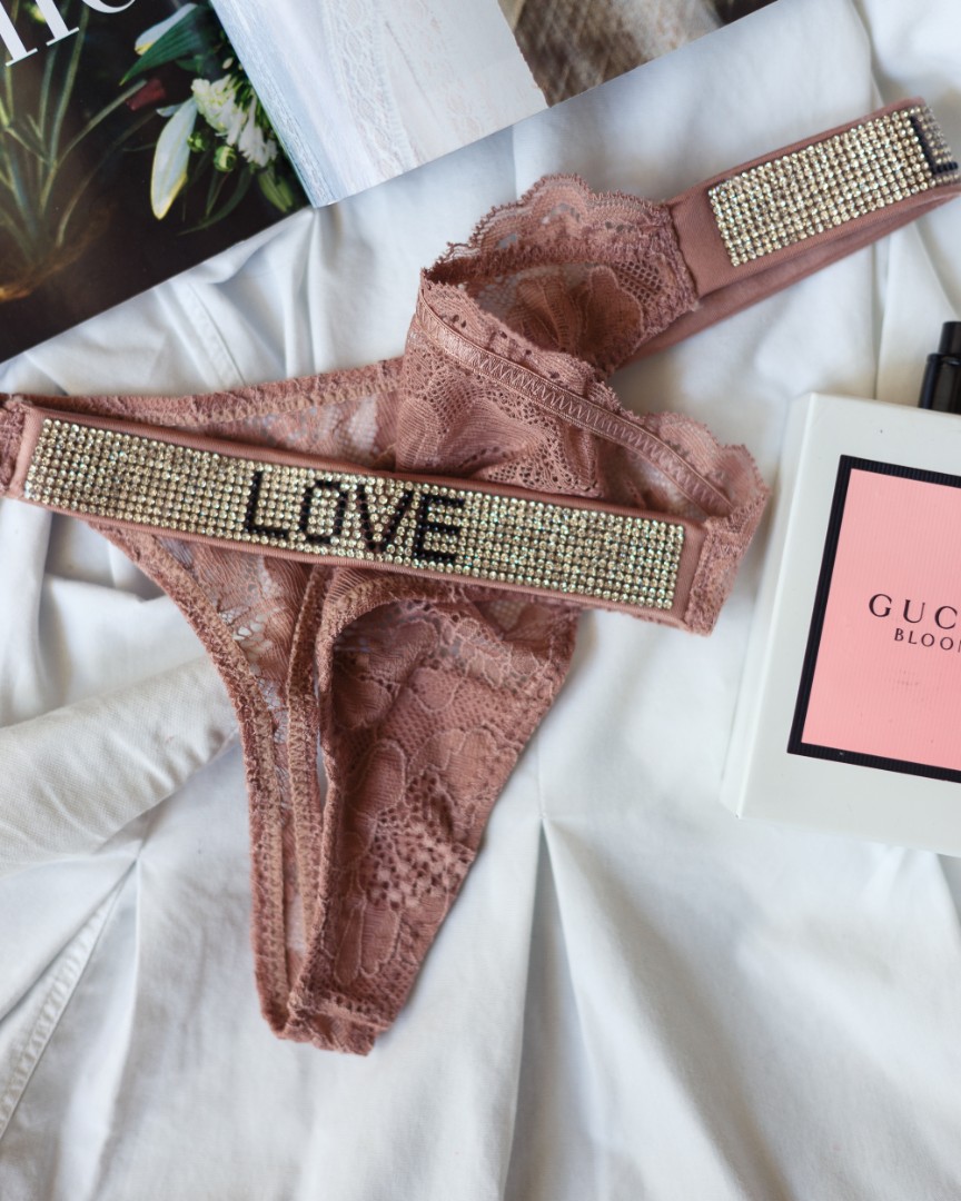 Стрінги безшовні VS nude lace фото 1