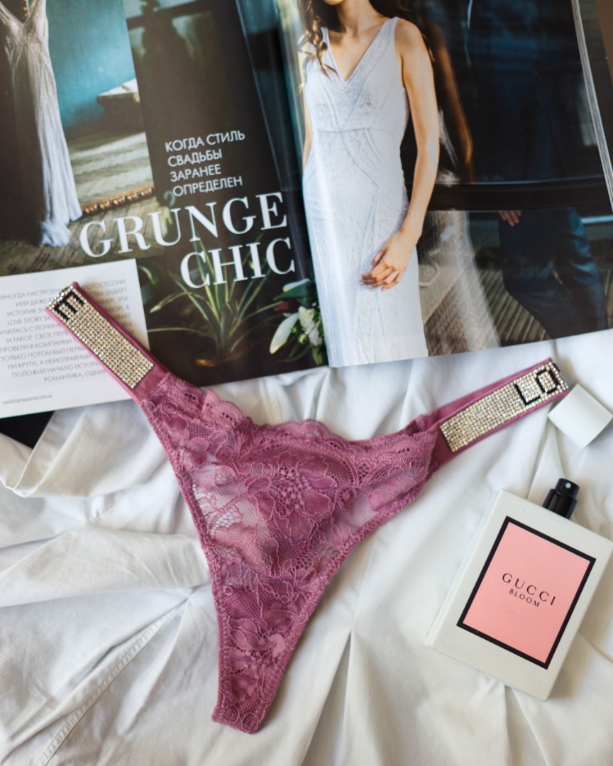 Стрінги безшовні VS rose lace фото 2