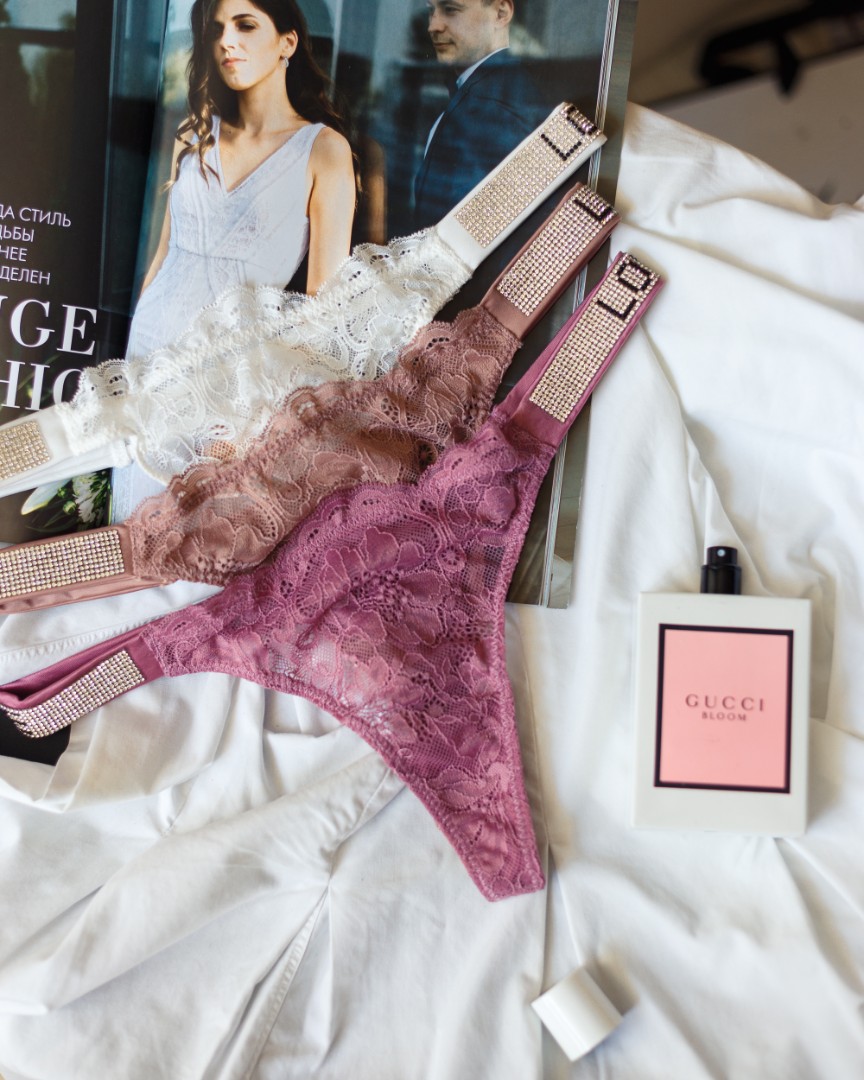 Стрінги безшовні VS rose lace фото 4
