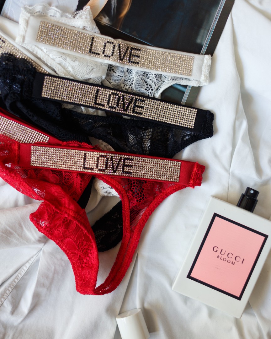 Стрінги безшовні VS red lace фото 3