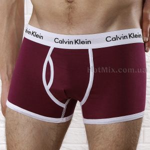 undefined Чоловічі боксери Calvin Klein 365 Фіолет білий кант undefined