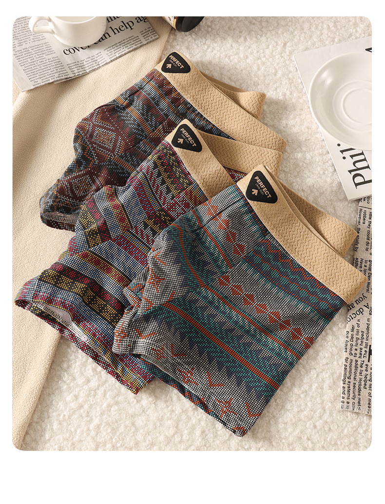 Чоловічі труси боксери PH Орнамент green  фото 2