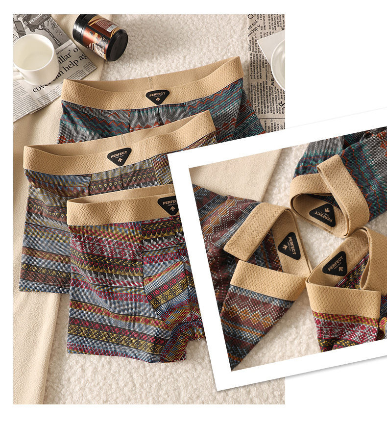 Чоловічі труси боксери PH Орнамент grey фото 2