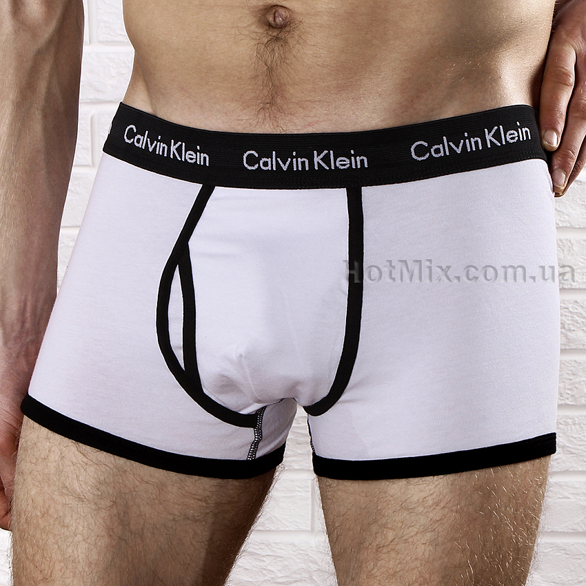 Чоловічі боксери Calvin Klein 365 White Black фото 1
