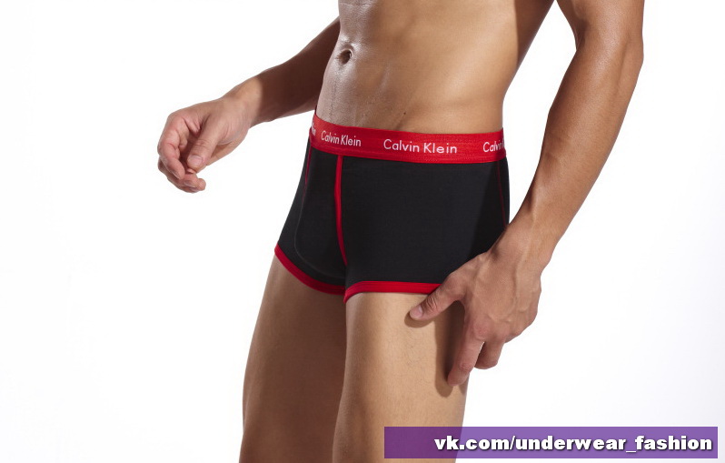 Чоловічі боксери Calvin Klein 365 Black Red Boxer фото 3