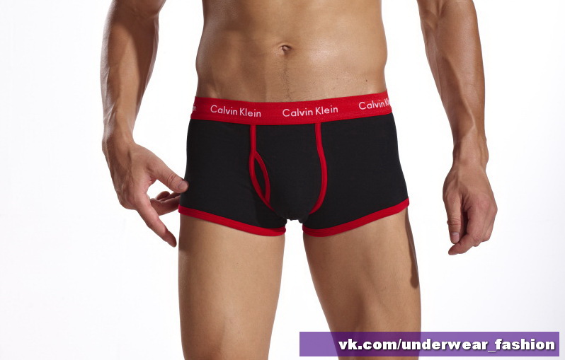 Чоловічі боксери Calvin Klein 365 Black Red Boxer фото 2