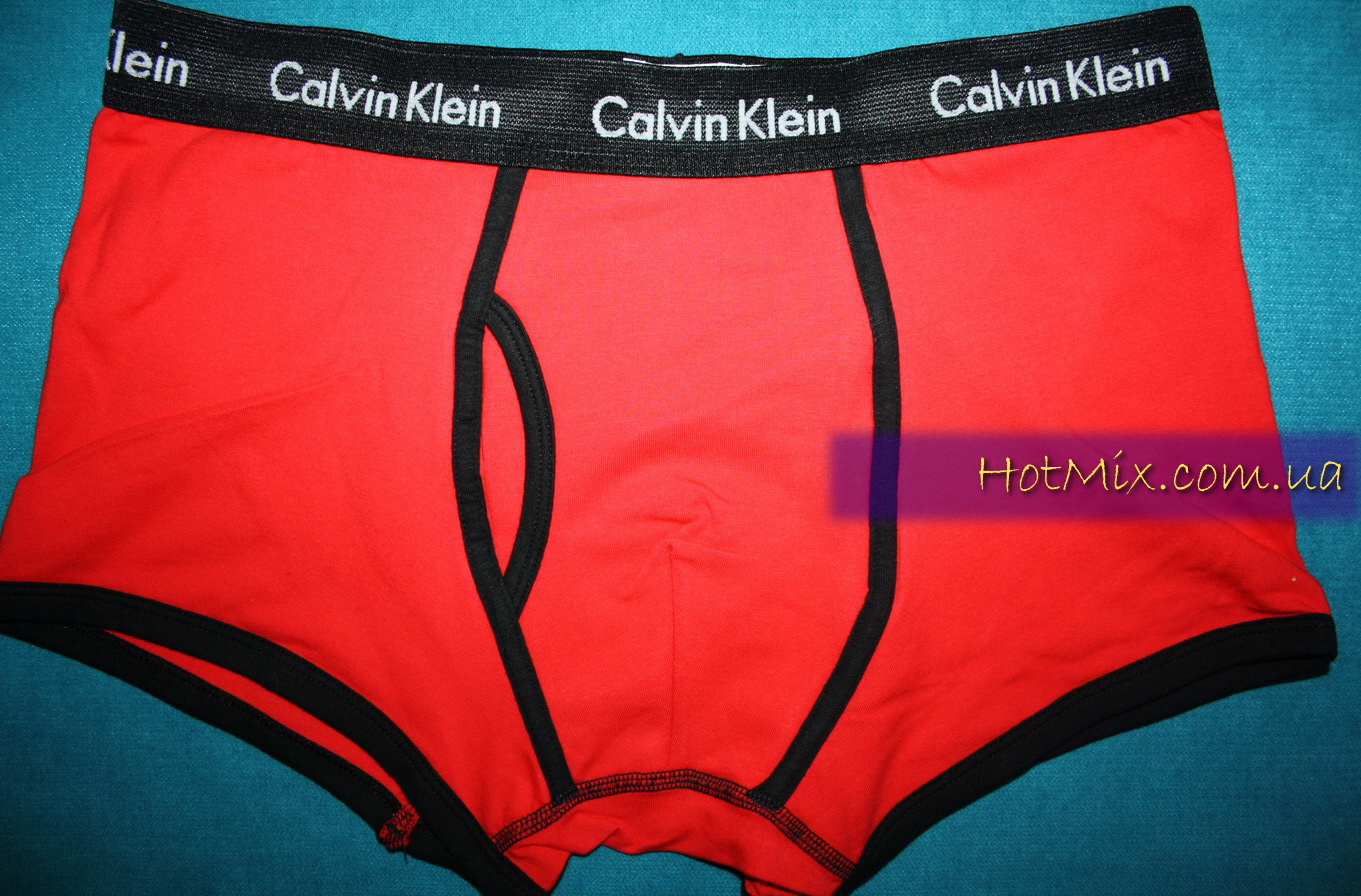 Чоловічі боксери Calvin Klein 365 Red Black фото 2