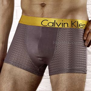 undefined Чоловічі боксери коричневі, що дихають CK Bold Brown undefined